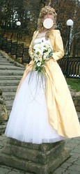 срочно свадебное платье